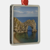 Durdle Door Arch, Jurassisches Küstenwelterbe Ornament Aus Metall (Rechts)