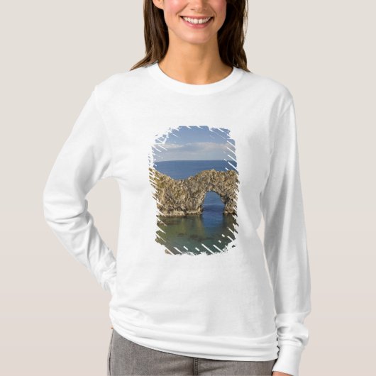Durdle Door Arch, Jurassisches Küstenwelterbe T-Shirt (Vorderseite)
