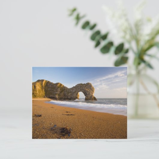 Durdle Door Arch, Lulworth Dorset Postcard Postkarte (Stehend Vorderseite)