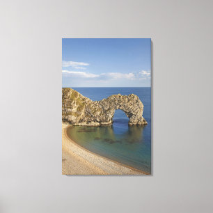 Durdle Door Bogen, Jurassic Coast Weltkulturerbe Leinwanddruck