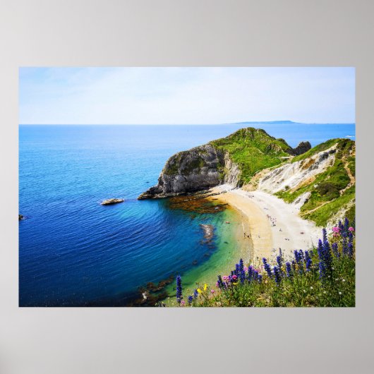 Durdle Door in Dorset Poster (Vorne)
