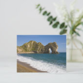 Durdle Door, Lulworth Cove, Jurassic Coast, Postkarte (Stehend Vorderseite)