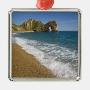 Durdle Door, Lulworth Cove, Jurassikküste, 2 Ornament Aus Metall