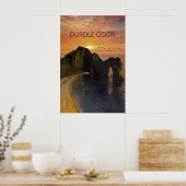 Durdle Door Reiseplakat Poster (Küche)