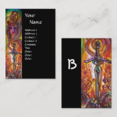 DURENDAL , ROMANTISCHES SCHWERT UND DAS ANGEL-MONO VISITENKARTE (Vorne/Hinten)