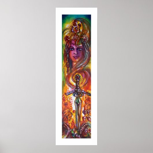 DURENDAL , ROMANTISCHES SCHWERT UND DAS ANGEL POSTER (Vorne)