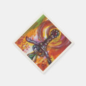 DURENDAL , ROMANTISCHES SCHWERT UND DAS ANGEL SERVIETTE (Ecke)