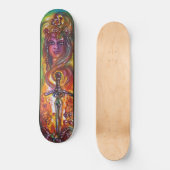DURENDAL , ROMANTISCHES SCHWERT UND DAS ANGEL SKATEBOARD (Vorderseite)