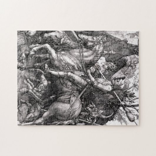 Durer Knight Death and the Devil Puzzle (Horizontal)