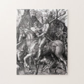 Durer Knight Death and the Devil Puzzle (Vertikal)