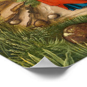 Dürer - Lot und seine Töchter Poster (Ecke)