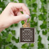 Durer Magic Square Math Nerd Schlüsselanhänger (Hand)