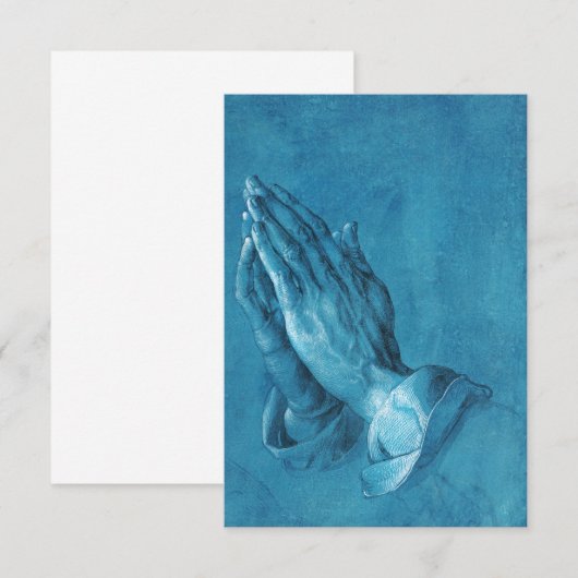 Durer Praying Hands Einladungen (Vorne/Hinten)