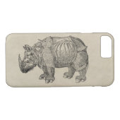 Durer Rhino Case-Mate iPhone Hülle (Rückseite (Horizontal))