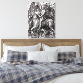 Durer Ritter Tod und der Teufel Leinwanddruck (Insitu (Schlafzimmer))