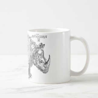 Dürers Nashorn Kaffeetasse