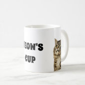 Dürers Tabby-Schätze: Meow-Cup 1 Kaffeetasse (VorderseiteRechts)