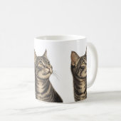 Dürer's Tabby Treasures 1 Kaffeetasse (VorderseiteRechts)
