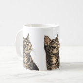 Dürer's Tabby Treasures 1 Kaffeetasse (Vorderseite Links)