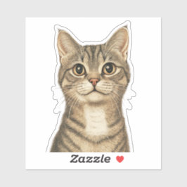 Dürer's Tabby Treasures 2 Aufkleber