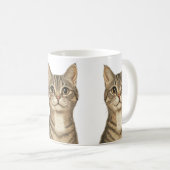 Dürer's Tabby Treasures 2 Kaffeetasse (VorderseiteRechts)