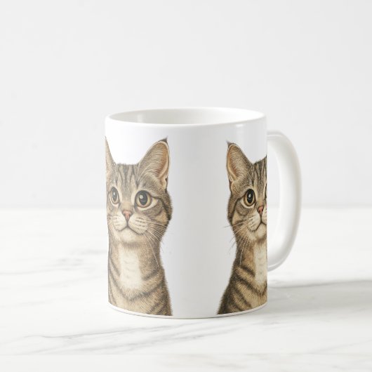 Dürer's Tabby Treasures 2 Kaffeetasse (VorderseiteRechts)