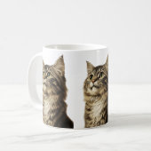 Dürer's Tabby Treasures 3 Kaffeetasse (Vorderseite Links)