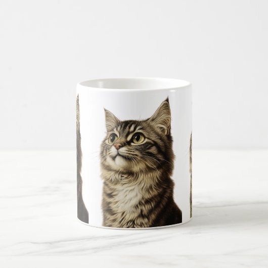 Dürer's Tabby Treasures 3 Kaffeetasse (Mittel)