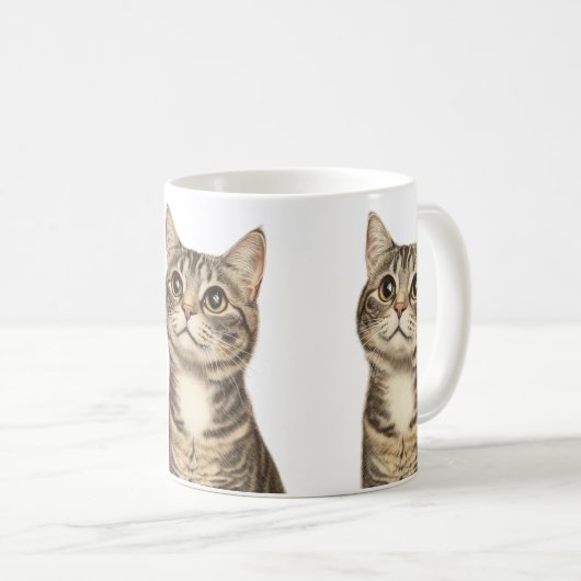 Dürer's Tabby Treasures 4 Kaffeetasse (VorderseiteRechts)