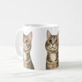 Dürer's Tabby Treasures 4 Kaffeetasse (Vorderseite Links)