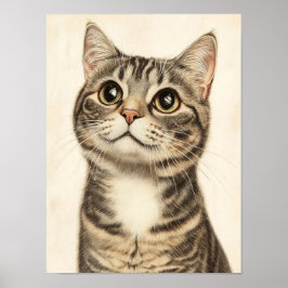 Dürer's Tabby Treasures 4 Poster