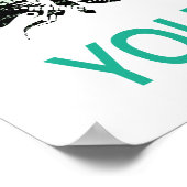 Dürfen die Chancen für dich jemals sein Poster (Ecke)