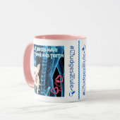 Dürfen Richter sowohl Wirbelsäule als auch Zähne h Tasse (Vorderseite Links)