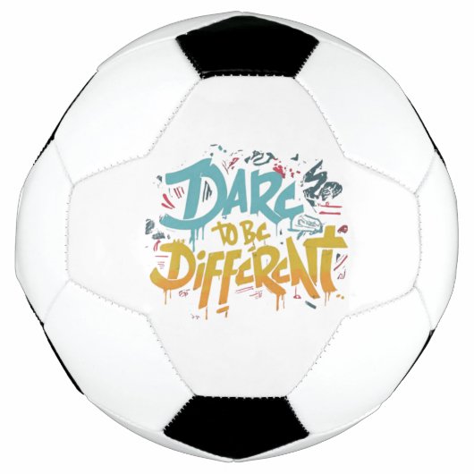Dürfen Sie anders sein Fußball (Vorderseite)