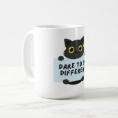 Dürfen Sie anders sein Kaffeetasse (Vorderseite Links)