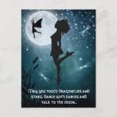 Dürfen Sie mit Fairies Irish Dance Hard Shoe tanze Postkarte (Vorderseite)