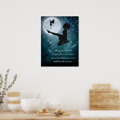 Dürfen Sie mit Fairies Irish Dance Soft Shoes tanz Poster (Küche)