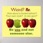 Dürfen Sie sein Poster (Vorne)