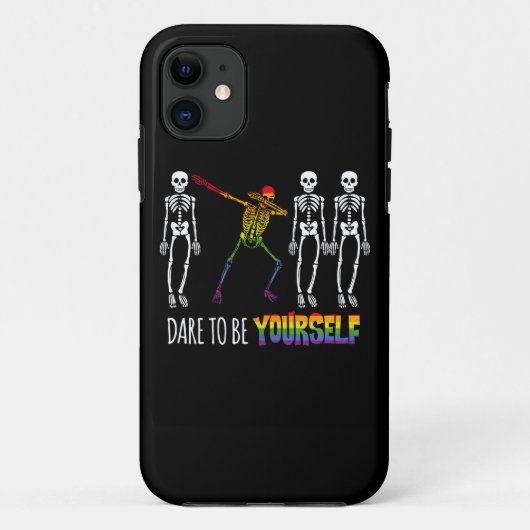 Dürfen Sie sein, selbst Halloween zu sein, der Ske Case-Mate iPhone Hülle (Rückseite)