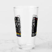 Dürfen Sie sein, selbst Halloween zu sein, der Ske Glas (Links)