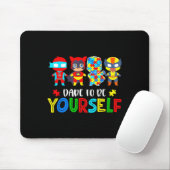 Dürfen Sie selbst Autismus-Bewusstsein. Mousepad (Mit Mouse)