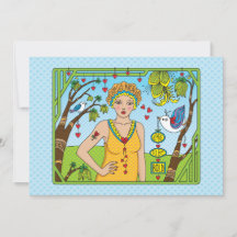 Dürfen Sie sich anders_flache Karte 7" x 5"