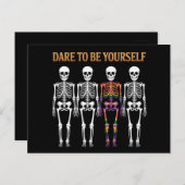 Dürfen Sie sich selbst ein Niedliches LGBT-Pride-G Postkarte (Vorne/Hinten)