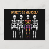 Dürfen Sie sich selbst ein Niedliches LGBT-Pride-G Postkarte (Vorderseite)