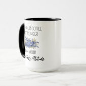 Dürfte dein Kaffee bei dir stärker sein als deine  Tasse (Vorderseite Links)