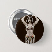 Dürftiger ägyptischer Kostüm Button (Vorne & Hinten)
