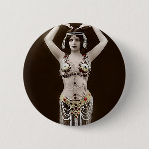 Dürftiger ägyptischer Kostüm Button