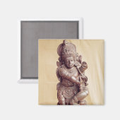 Durga aus Südindien Magnet (Vorderseite/Rückseite)