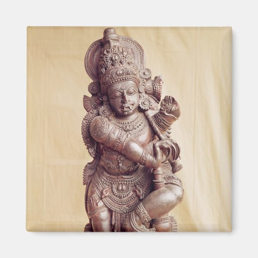 Durga aus Südindien Magnet (Vorne)