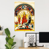 Durga, der Zerstörer von Evils Poster (Heimbüro)